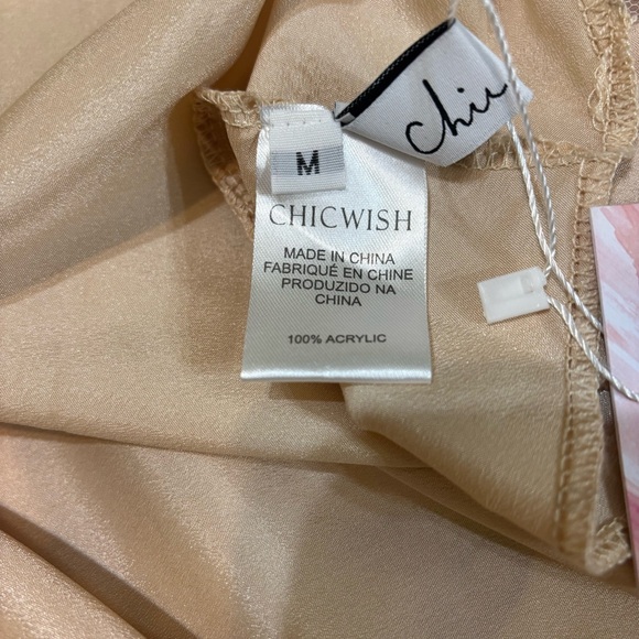 Chicwish Cream and Red Floral A-Line Dress - Picture 16 of 16